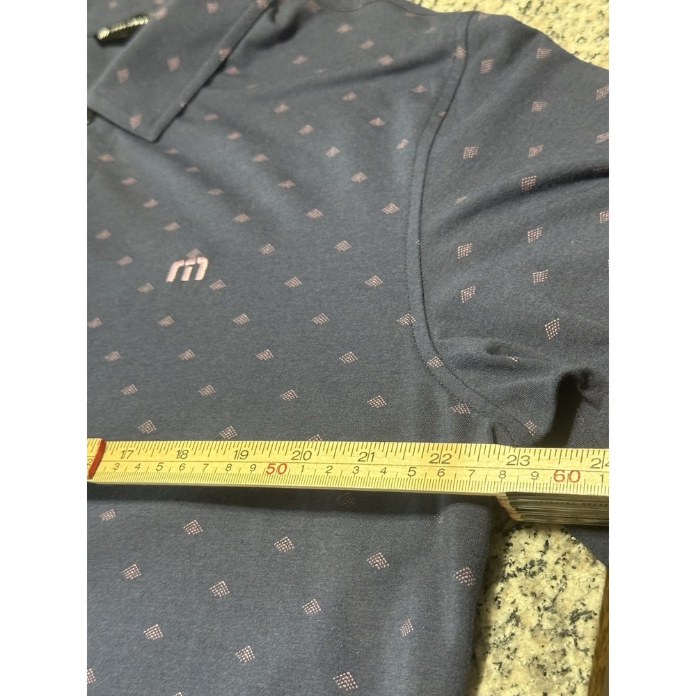 Travis Mathews Sz L Navy Diamond Design - Picture 5 of 11